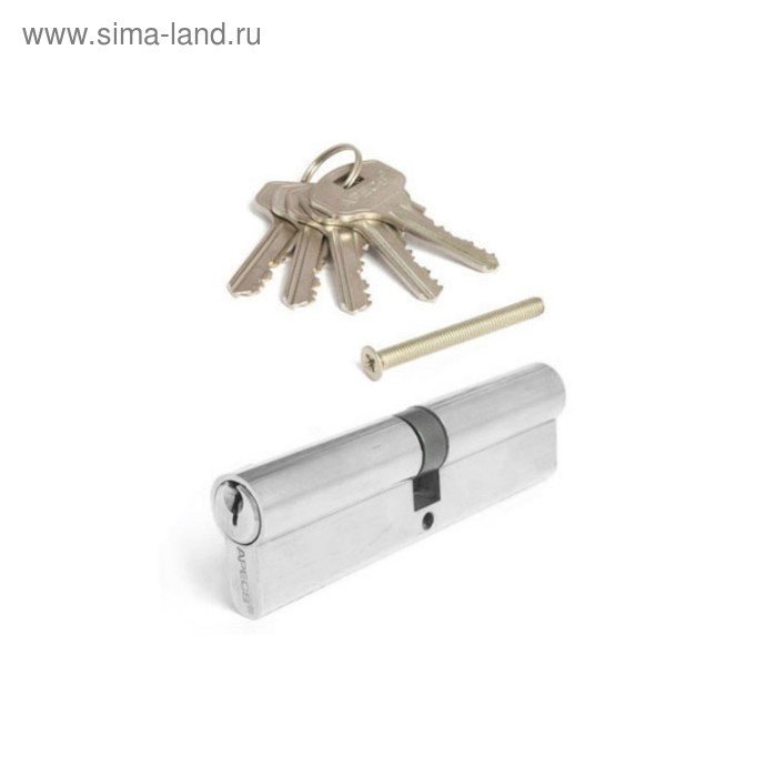 фото Цилиндровый механизм apecs sc-110(65/45)-z-ni, английский ключ, цвет никель