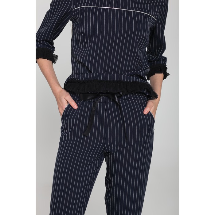 Костюм женский (джемпер, брюки) 3 цвет синий, р-р 44