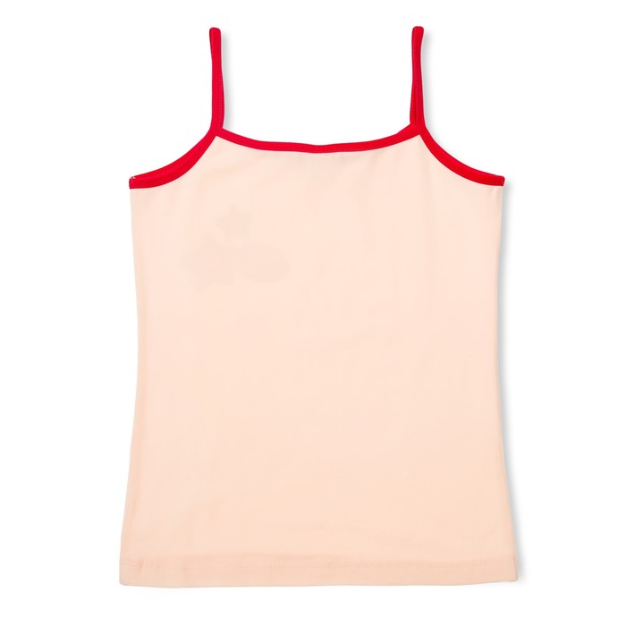 Майка для девочки на бретелях, рост 152/158 см, цвет розовый 2152