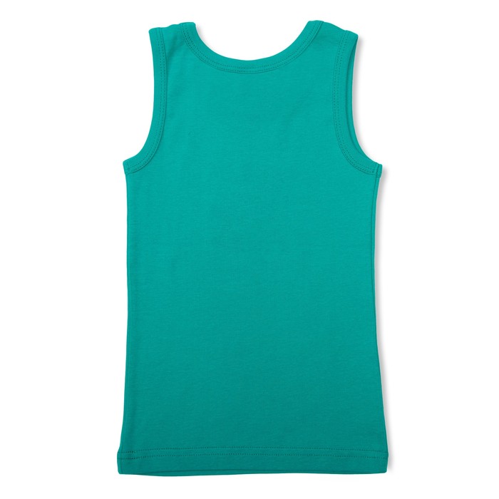 Майка для мальчика, рост 92 см, цвет бирюзовый 2239_М