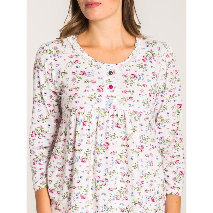 Пижама (джемпер, бриджи) женская 273, бамбук, р-р 50