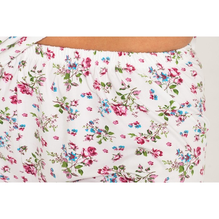 Пижама (джемпер, бриджи) женская 273, бамбук, р-р 56