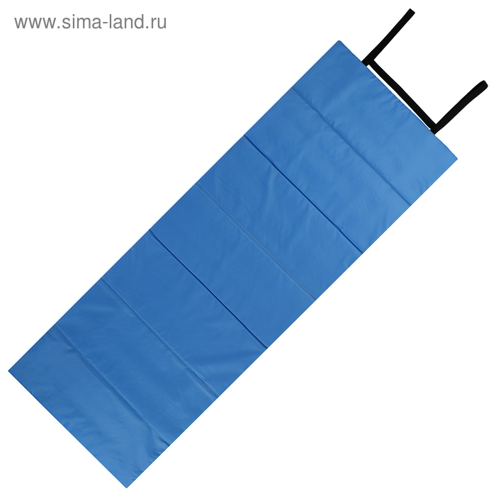 фото Коврик складной onlitop, 145х51 см, тёмно-синий/голубой