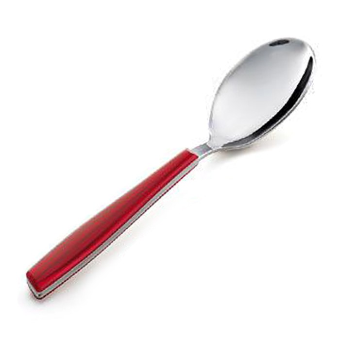 Ложка столовая WAVE цвет красный
