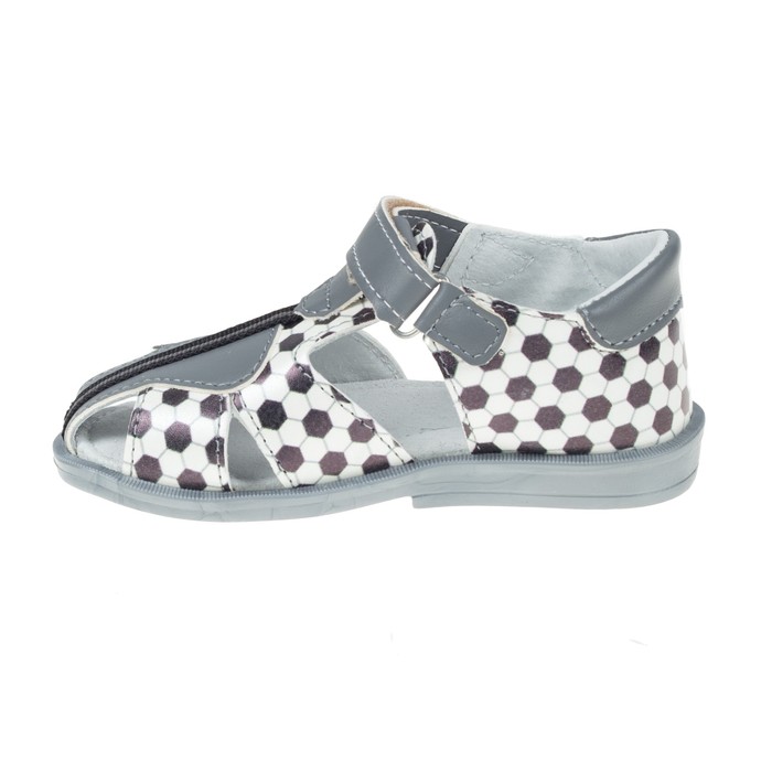 Туфли летние арт. 854-5 (серый) (р. 25) (15,5 см)