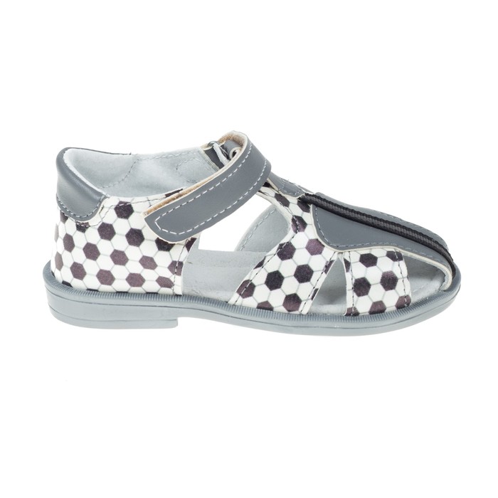 Туфли летние арт. 854-5 (серый) (р. 25) (15,5 см)