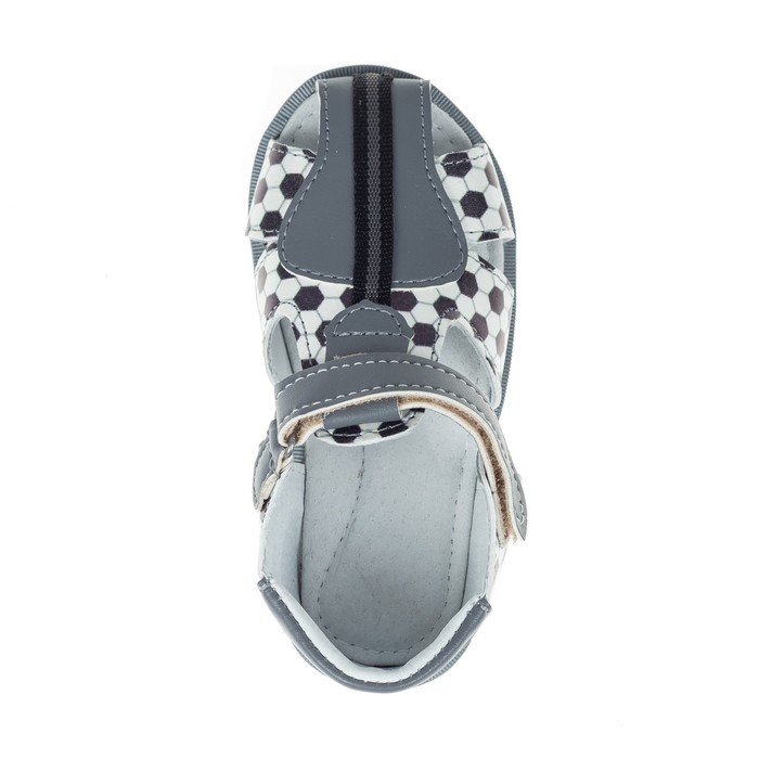 Туфли летние арт. 854-5 (серый) (р. 25) (15,5 см)