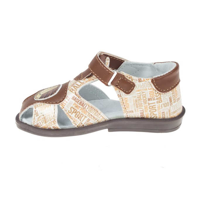 Туфли летние арт. 854-6 (коричневый) (р. 24) (15 см)