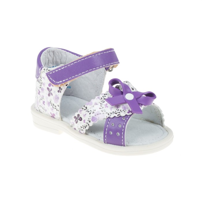 Туфли летние арт. 851-09 (фиолетовый) (р. 18) (11 см)