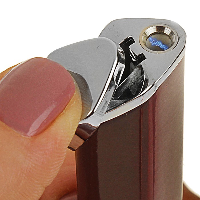 Зажигалка, газ, металл, микс, 2х8.5 см