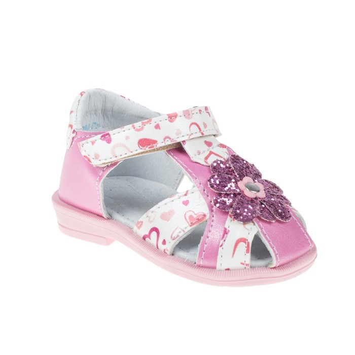 Туфли летние арт. 8527  (розовый) (р. 19) (11,5 см)