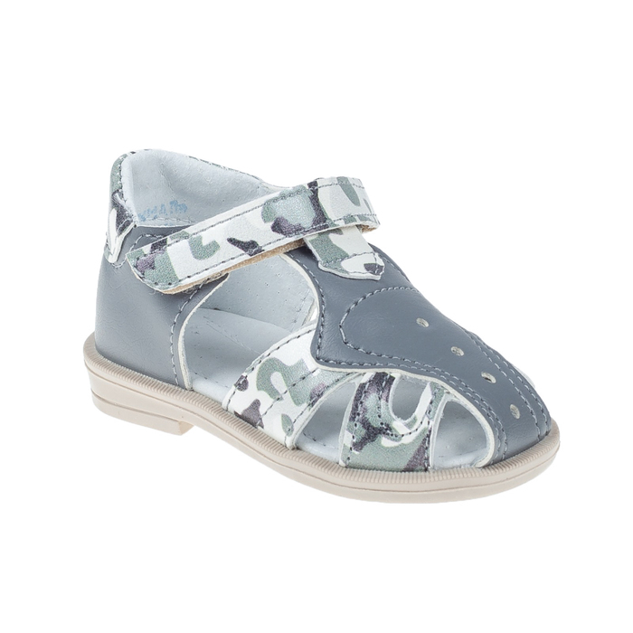 Туфли летние арт. 853-7 (серый) (р. 19) (11,5 см)