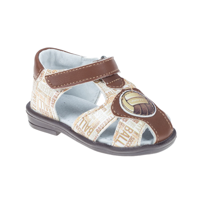 Туфли летние арт. 854-8 (коричневый) (р. 22) (13,5 см)