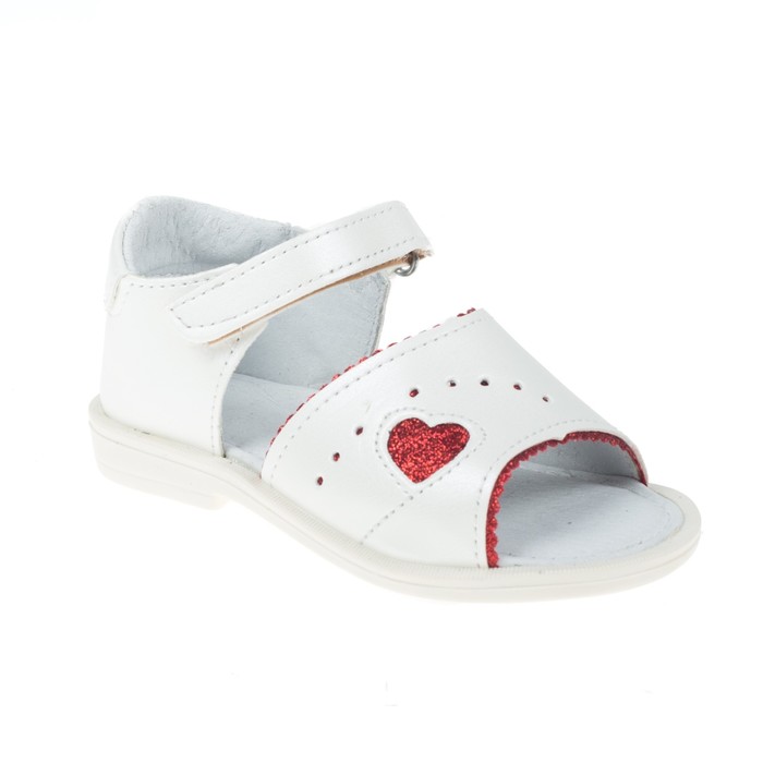 Туфли летние арт. 855-1 (белый) (р. 19) (11,5 см)