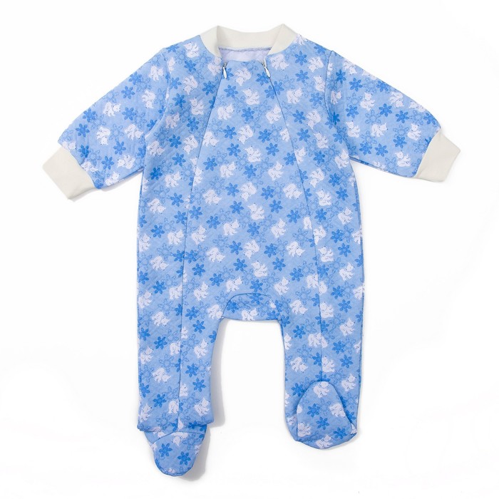 Комбинезон детский, рост 62 см, цвет МИКС 1506_М