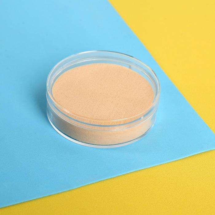 Спонж для нанесения косметики "Круг", цвет бежевый