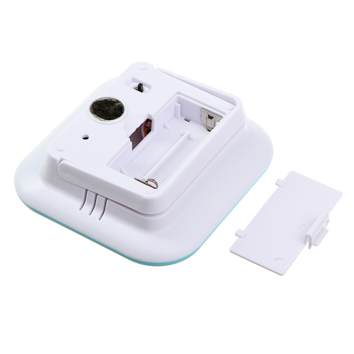 Термометр электронный с гигрометром и подсветкой, пластик