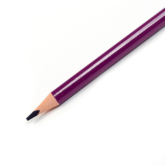 Карандаши 24цв в металлической коробке Yalong заточенные трехгранные МИКС