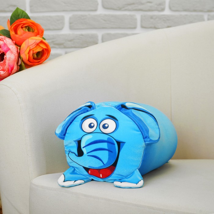 Мягкая игрушка - валик антистресс "Слоник"