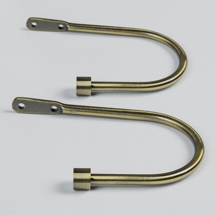 Держатель для штор "Сменный", цвет антик