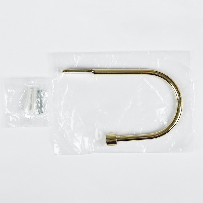 Держатель для штор "Сменный", цвет золотой