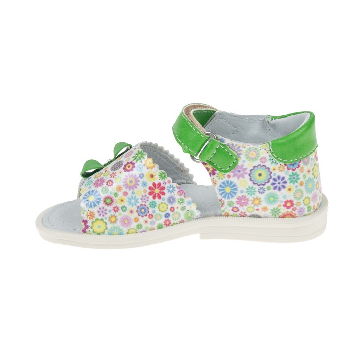 Туфли летние арт. 851-06 (зелёный) (р. 26) (16,5 см)