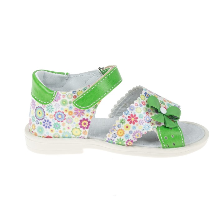 Туфли летние арт. 851-06 (зелёный) (р. 26) (16,5 см)