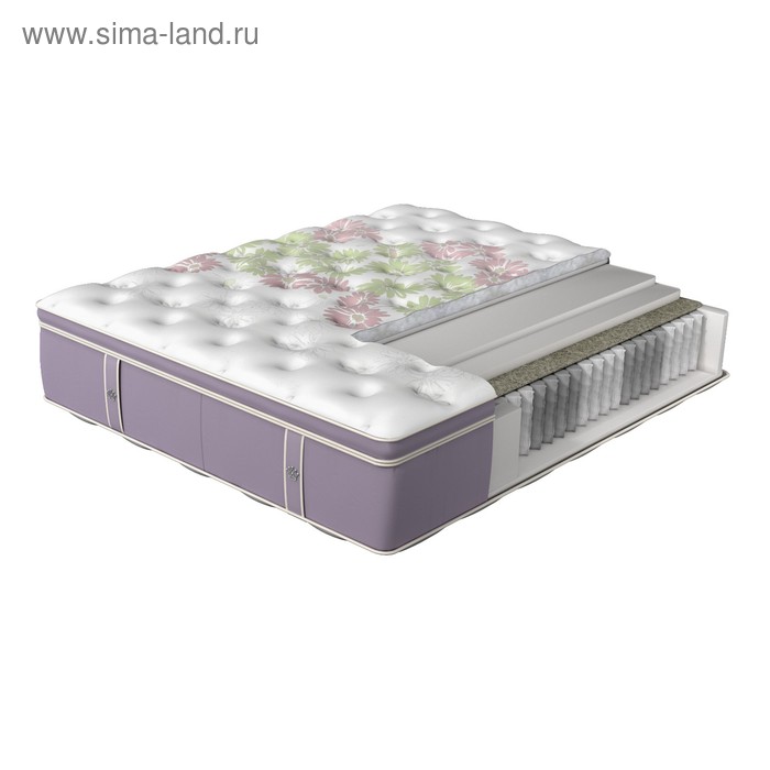 

Матрас Pink Swan, размер 140х200 см, высота 30 см, трикотаж, бархат