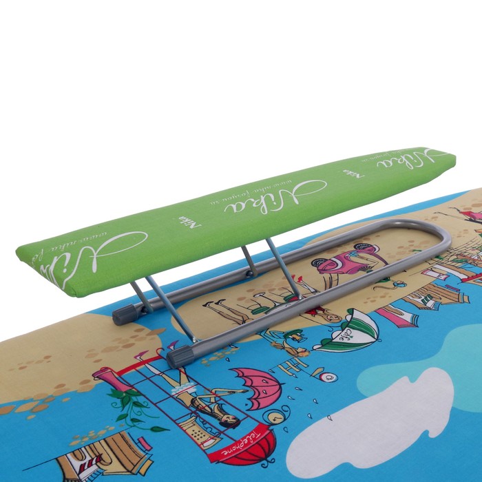 Доска гладильная "ЭЛЬЗА ДЕ ЛЮКС" Пляж (1220х400) регул.высота до 93 см