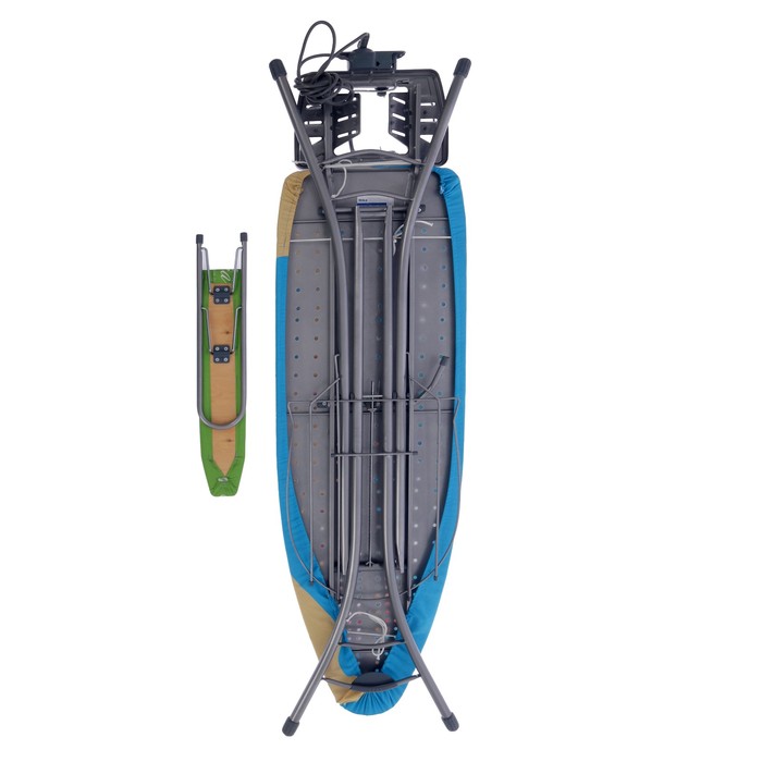 Доска гладильная "ЭЛЬЗА ДЕ ЛЮКС" Пляж (1220х400) регул.высота до 93 см