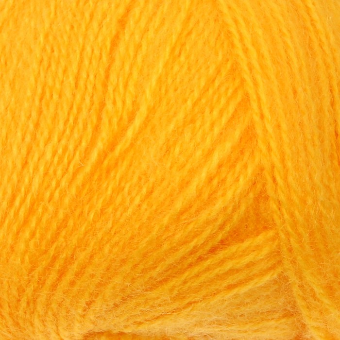 Пряжа "Angora real 40" 60% акрил, 40% шерсть 480м/100гр (216 жёлтый)