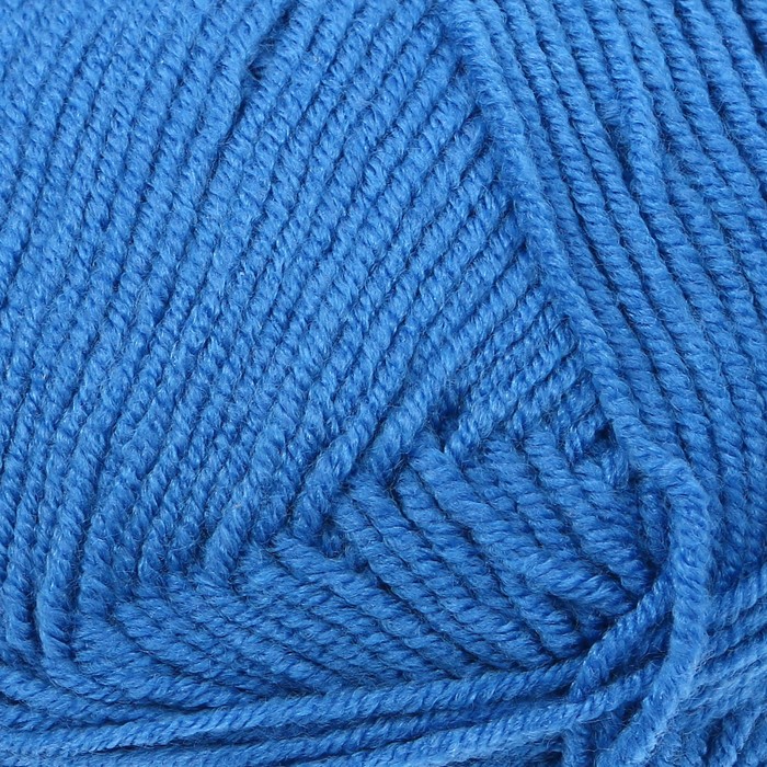 Пряжа "Happy baby" 65% акрил, 35% полиамид 330м/100гр (141 василек)