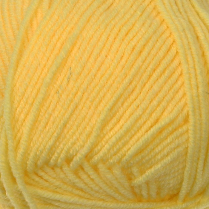 Пряжа "Happy baby" 65% акрил, 35% полиамид 330м/100гр (668 св. лимон)