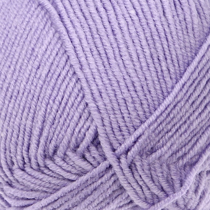 Пряжа "Happy baby" 65% акрил, 35% полиамид 330м/100гр (671 лаванда)