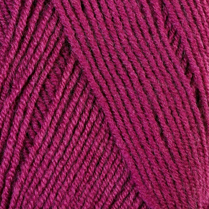 Пряжа "Lanagold fine" 49% шерсть, 51% акрил 390м/100гр (307 гнилая вишня)