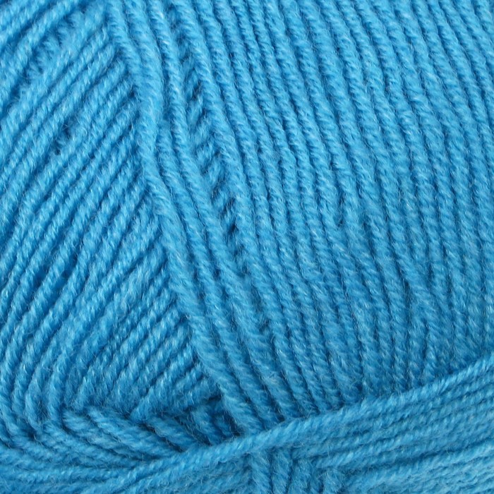 Пряжа "Lanagold fine" 49% шерсть, 51% акрил 390м/100гр (245 бирюза)