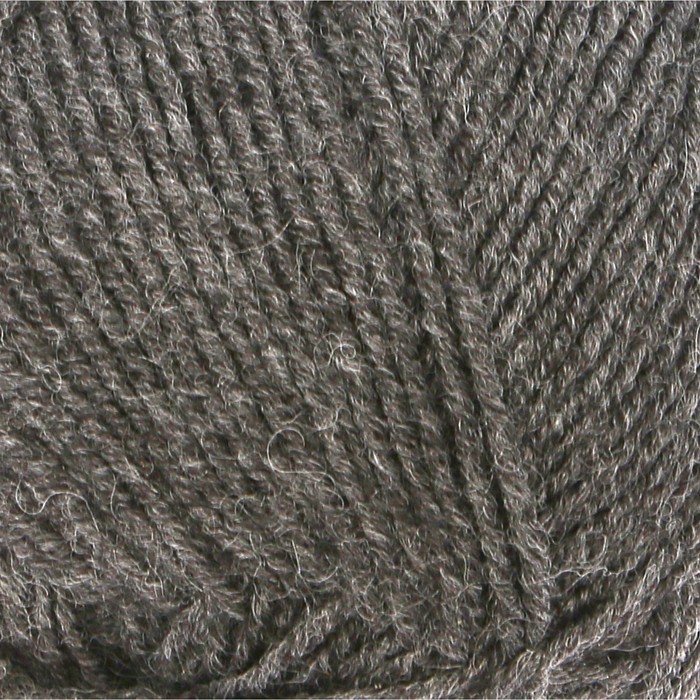 Пряжа "Superlana Klasik" 25% шерсть, 75% акрил 280м/100гр (196 т. серый меланж)