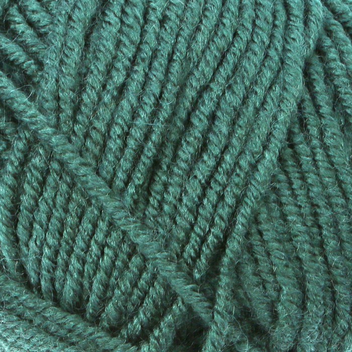 Пряжа "Superlana midi" 25% шерсть, 75% акрил 170м/100гр (426 т. зелёный)
