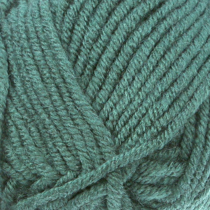 Пряжа "Superlana Maxi" 75% акрил, 25% шерсть 100м/100гр (426 т. зелёный)