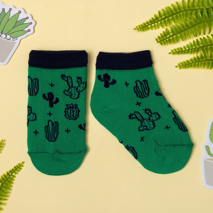 Носки Крошка Я "Сафари" 10-12 см, 9-12 мес, 100% хлопок