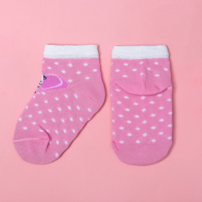 Носки Крошка Я "Тропики.Попугай" 12-14 см, 1-2 года, 100% хлопок