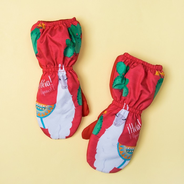 Варежки KAFTAN "Альпака" (3-4 года)