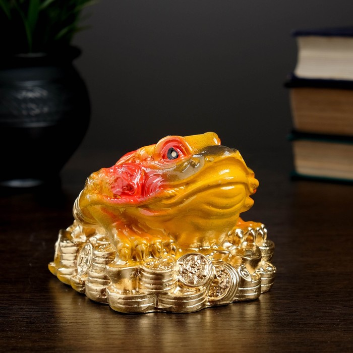 Копилка "Жаба №1" маленькая 9см