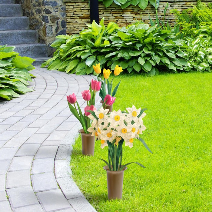 Горшок 0,65л, цвет золото