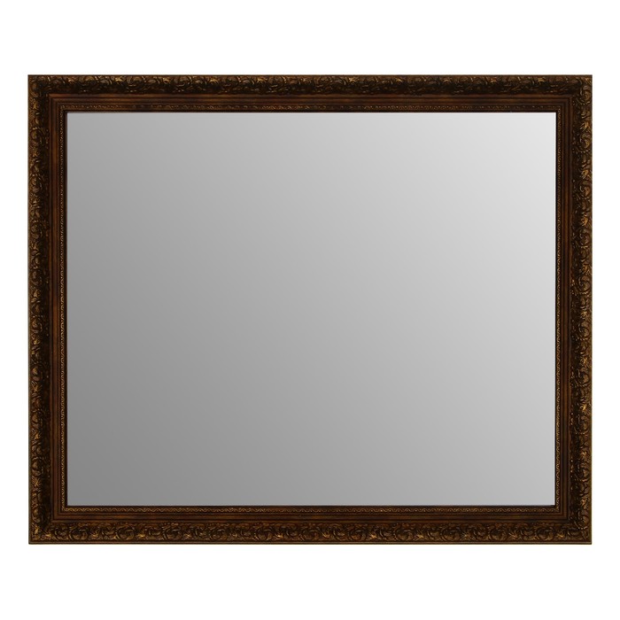 Зеркало в коричнево-золотой раме, 50х60 см