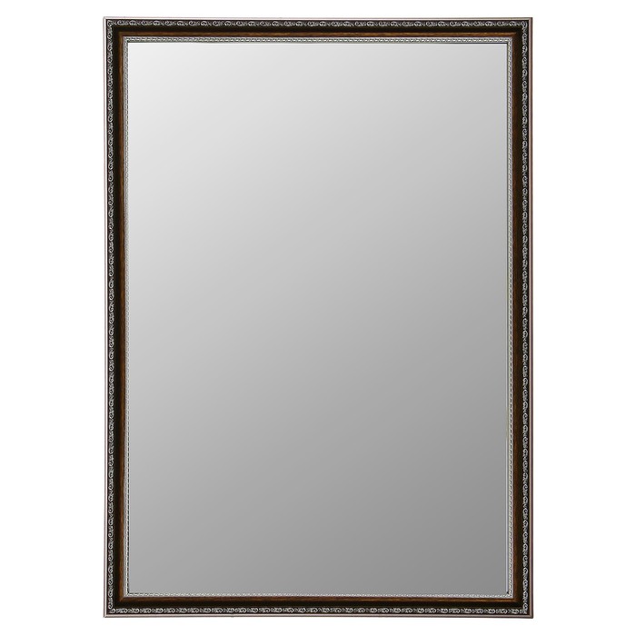 Зеркало в бронзовой с серебром раме, 50х70 см