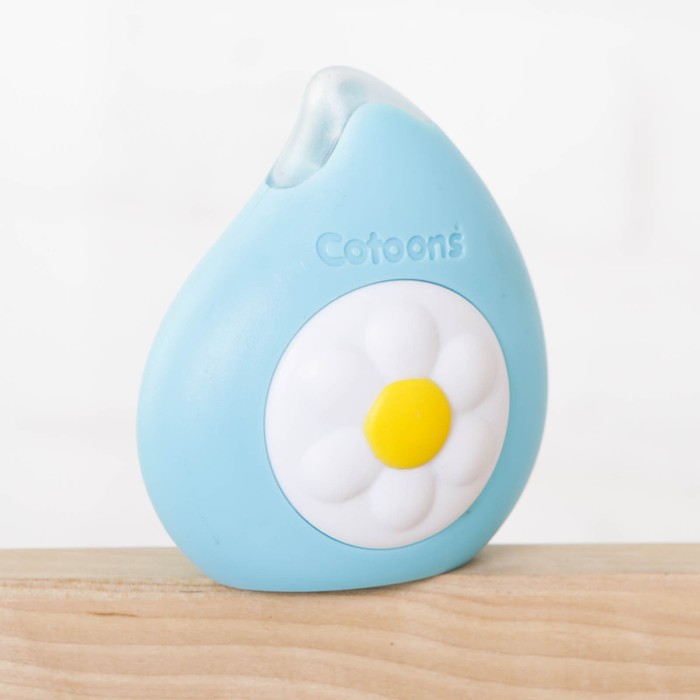 Музыкальный мобиль «Цветок» с проектором, пульт управления, цвет синий