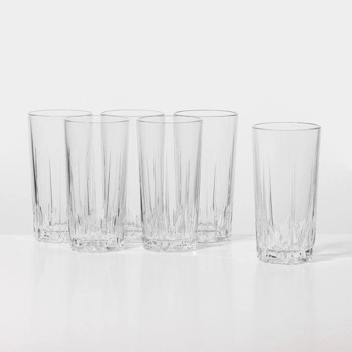 Набор стаканов «Венеция», 300 мл, 6 шт набор стаканов венеция стеклянный 200 мл 6 шт