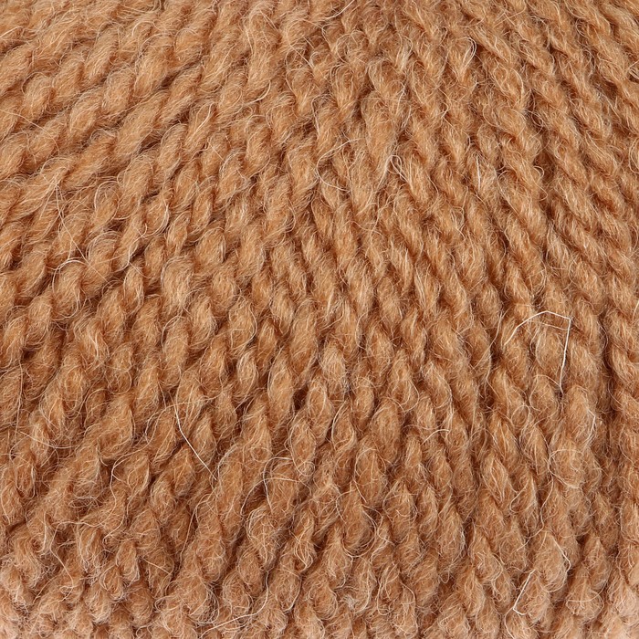 Пряжа "Лея" 34% шерсть, 48% акрил, 18% ангора 105м/50г (0830 кофе с молок.)