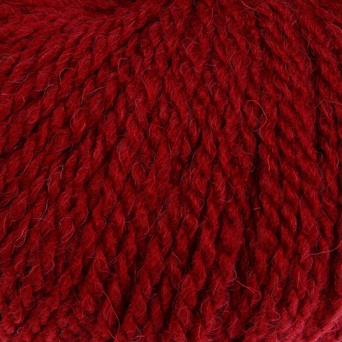 Пряжа "Лея" 34% шерсть, 48% акрил, 18% ангора 105м/50г (0025 вишня)